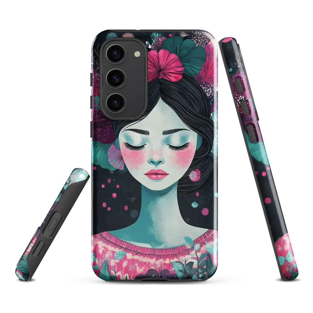 Embrace of Floral Serenity