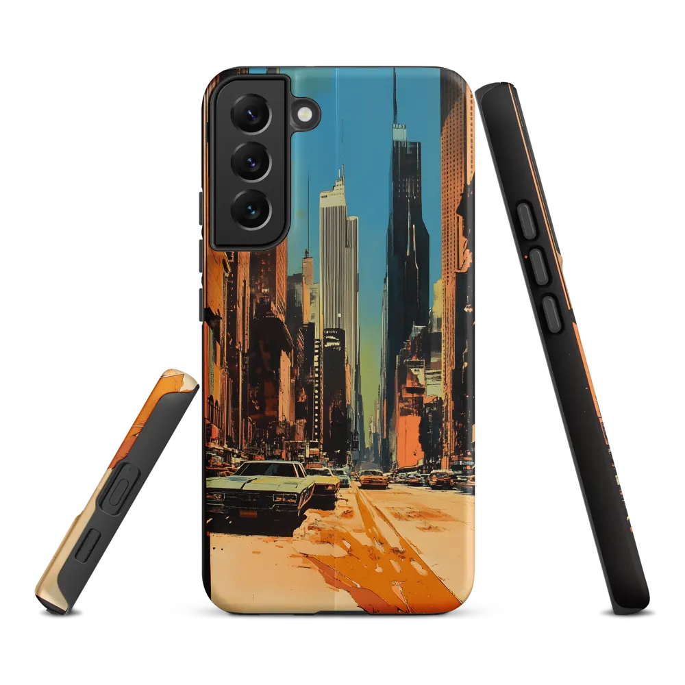 Urban Symphony: A Journey Through Skyscrapers | Phone Case |  S22 Plus | Tough Case | Matte