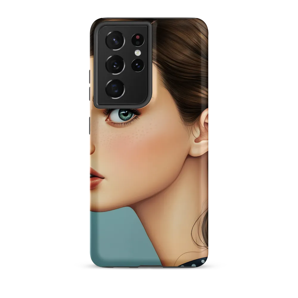 Captivating Gaze: A Modern Portrait