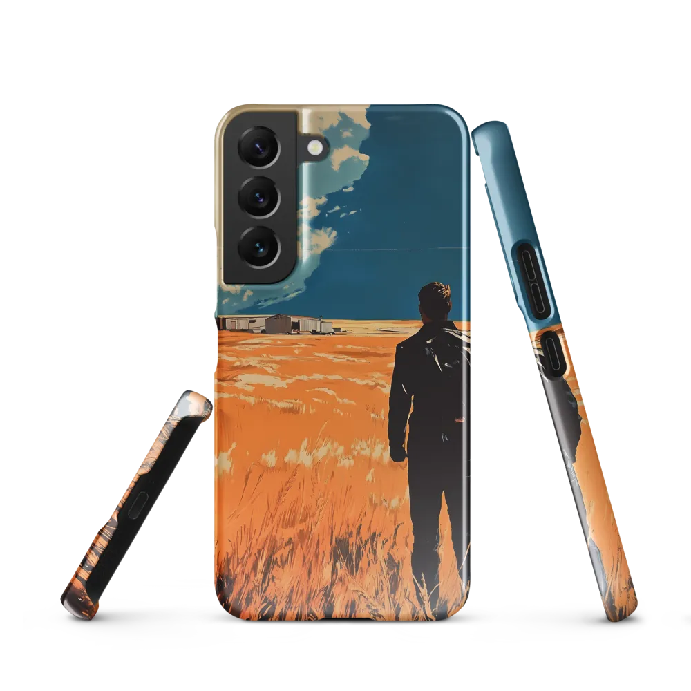 Silent Anticipation | Phone Case |  S22 | Snap Case | Glossy