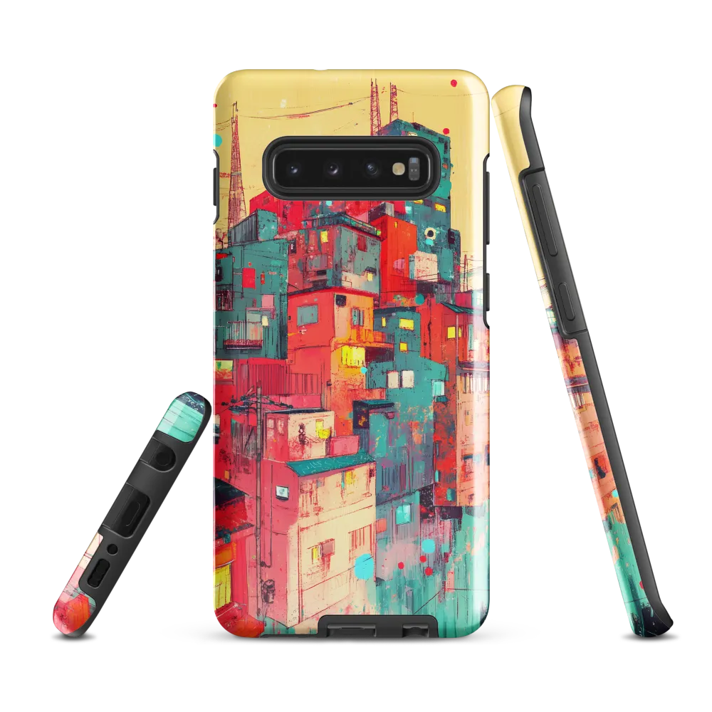 Urban Symphony of Color | Phone Case |  S10 Plus | Tough Case | Glossy