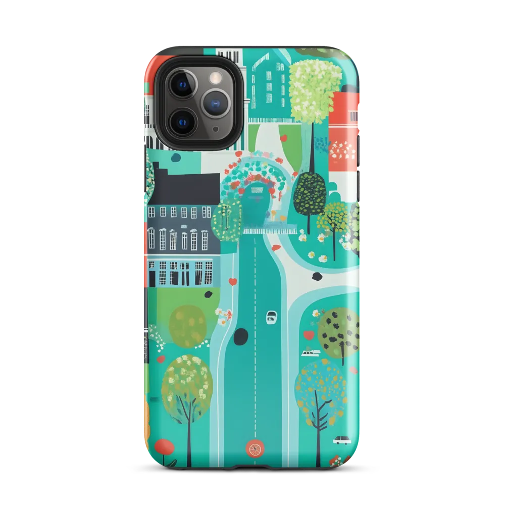 A Colorful Urban Symphony | Phone Case |  11 Pro Max | Tough Case | Glossy