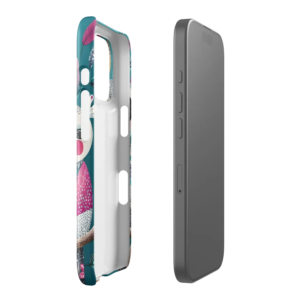 Whimsical Duo: A Celebration of Nature and Color