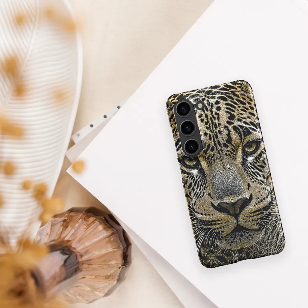 The Majestic Gaze: Portrait of a Leopard