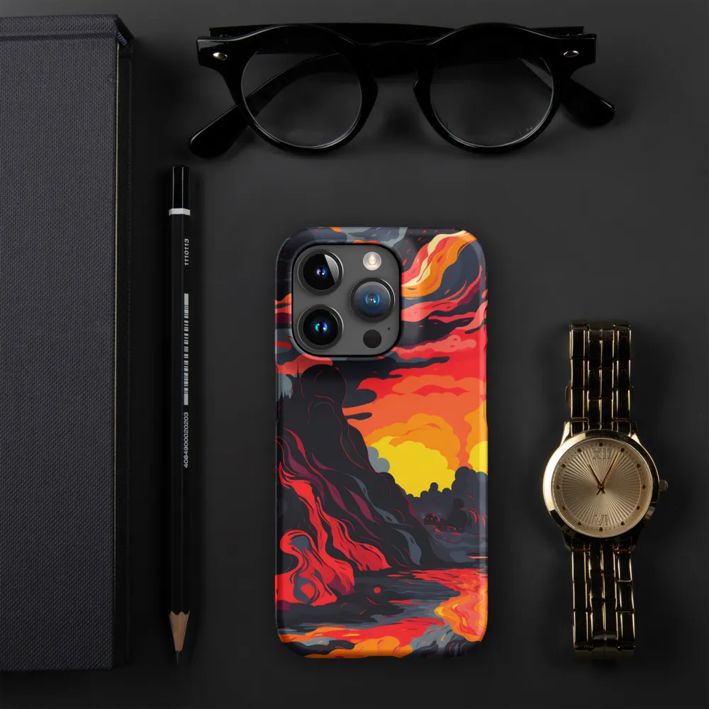 Eruption of Colors | Phone Case |  15 Pro | Snap Case | Matte