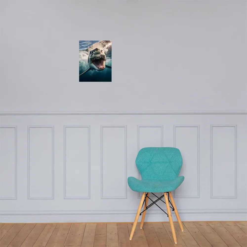 Fierce Majesty of the Ocean | Poster | 11″×14″