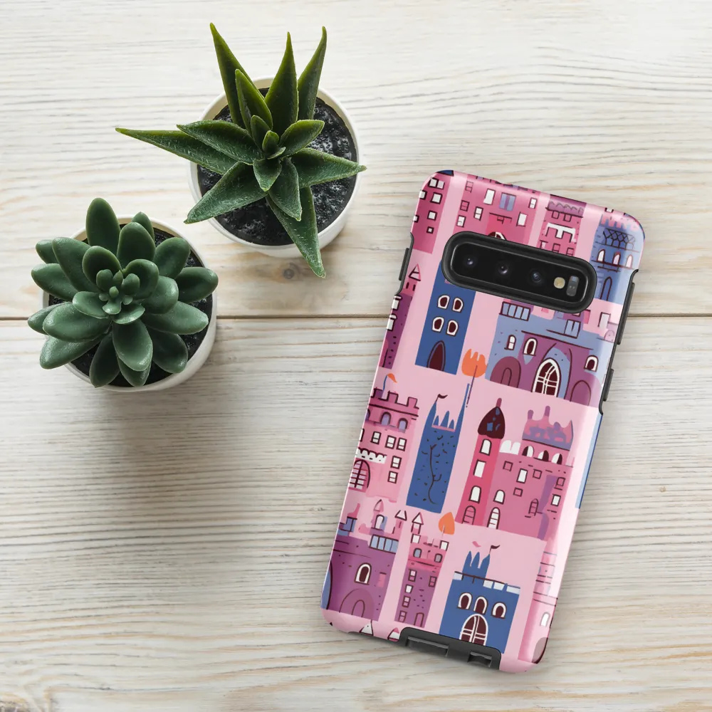 Whimsical Castles: A Playful Tapestry | Phone Case |  S10 | Tough Case | Glossy