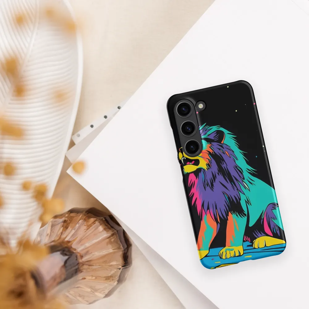 Roaring Colors: The Neon Lion