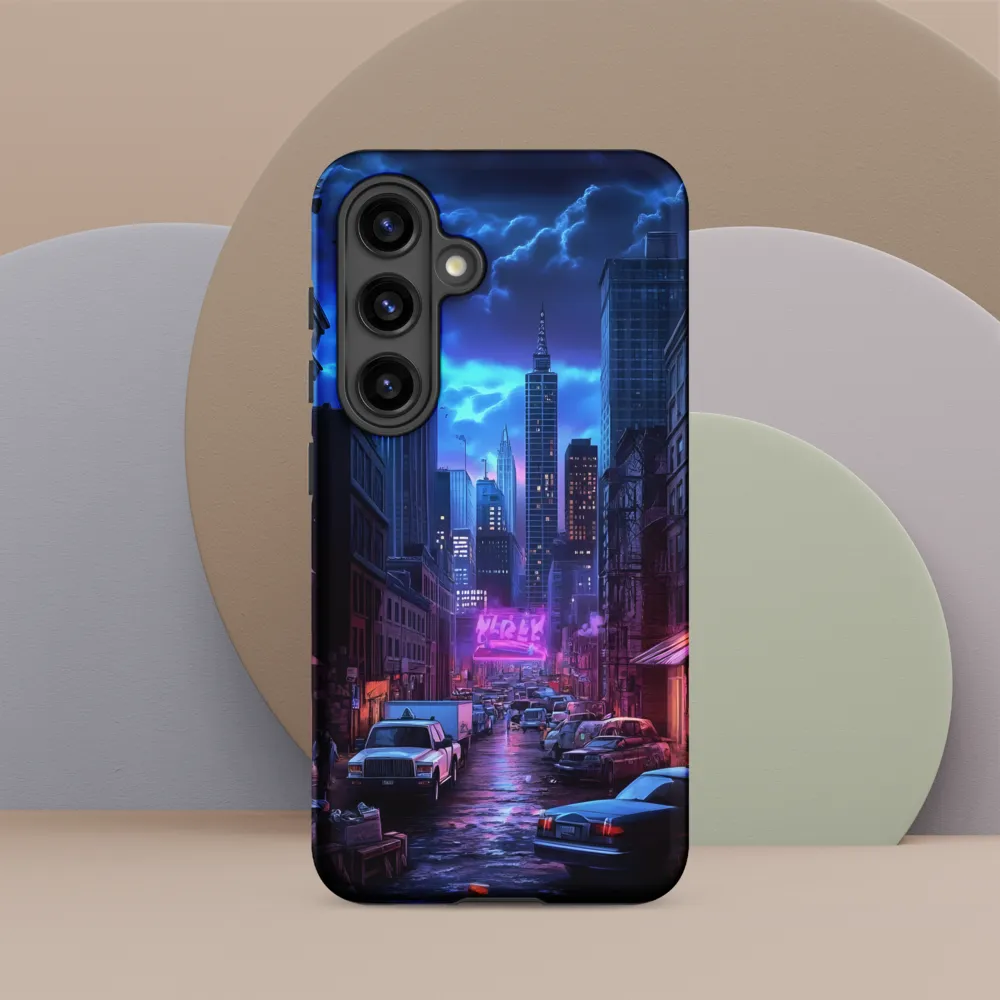 Urban Mystique: A Cyberpunk Night
