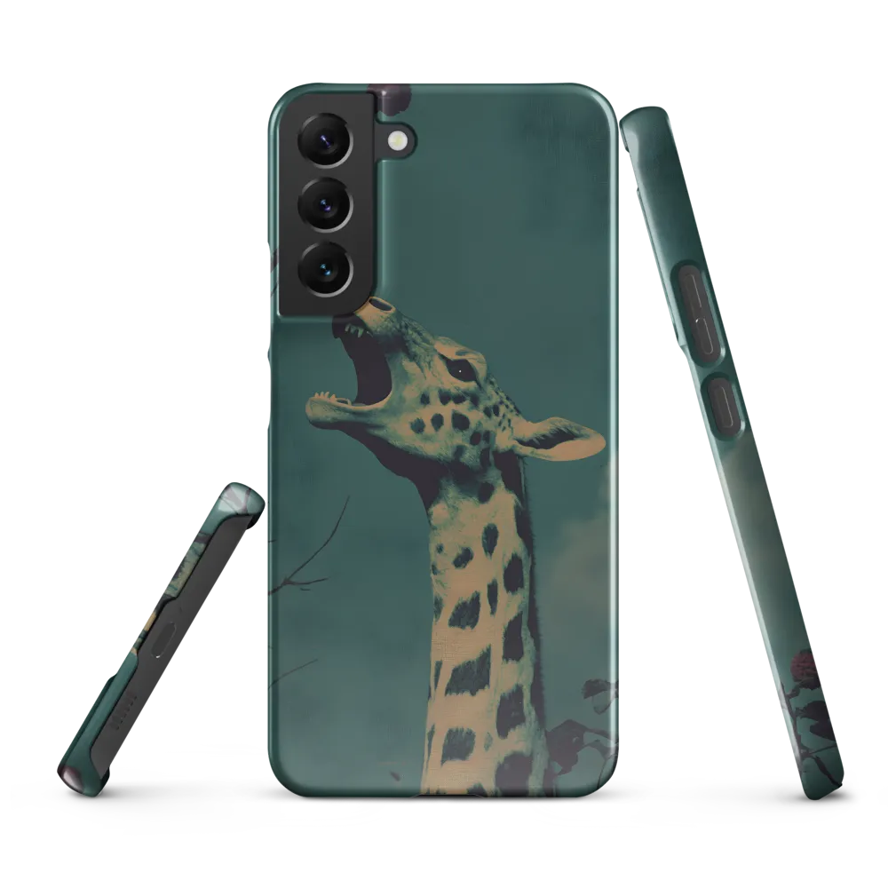 Whispers of the Tall: A Surreal Giraffe Encounter