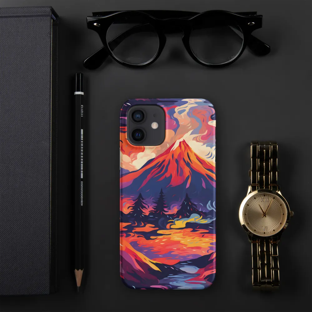 Fiery Majesty | Phone Case |  12 | Snap Case | Matte