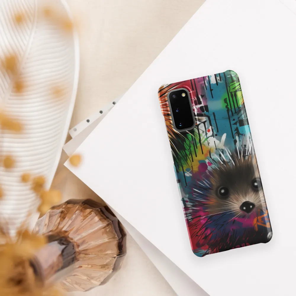 Whimsical Hedgehogs in a Kaleidoscopic Wonderland