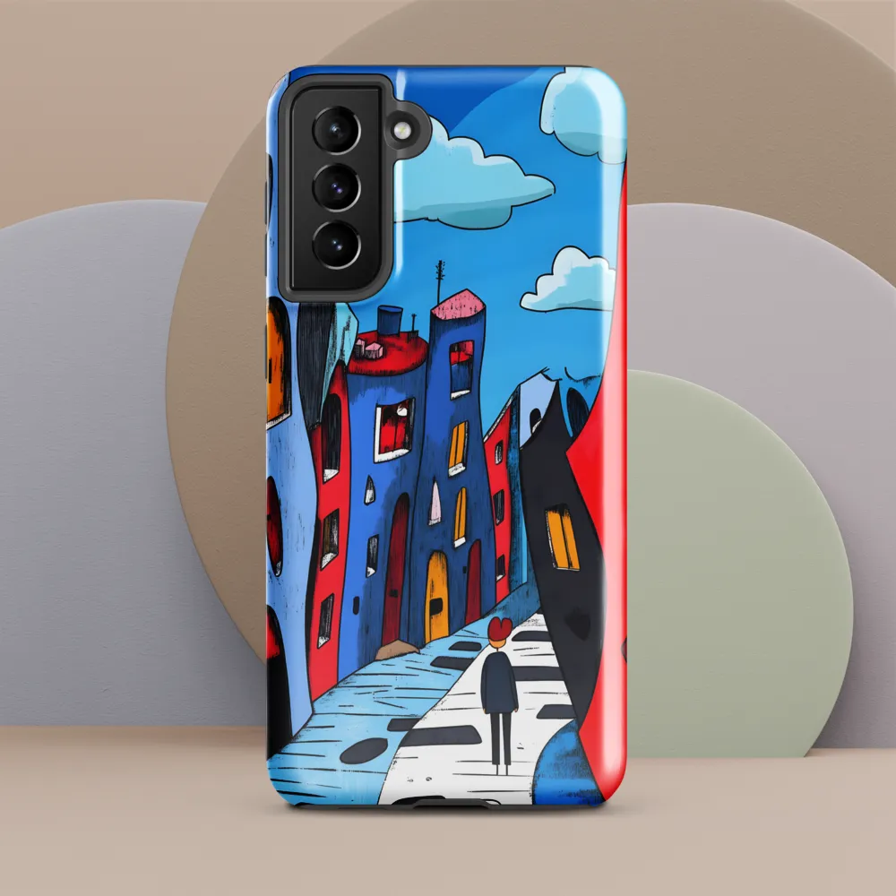 Whimsical Street of Colors