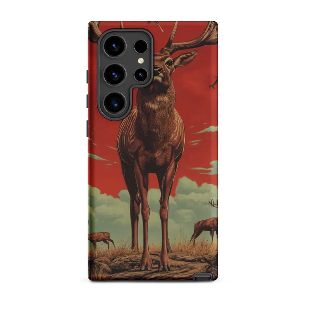 Majesty in Red: The Stalwart Stag