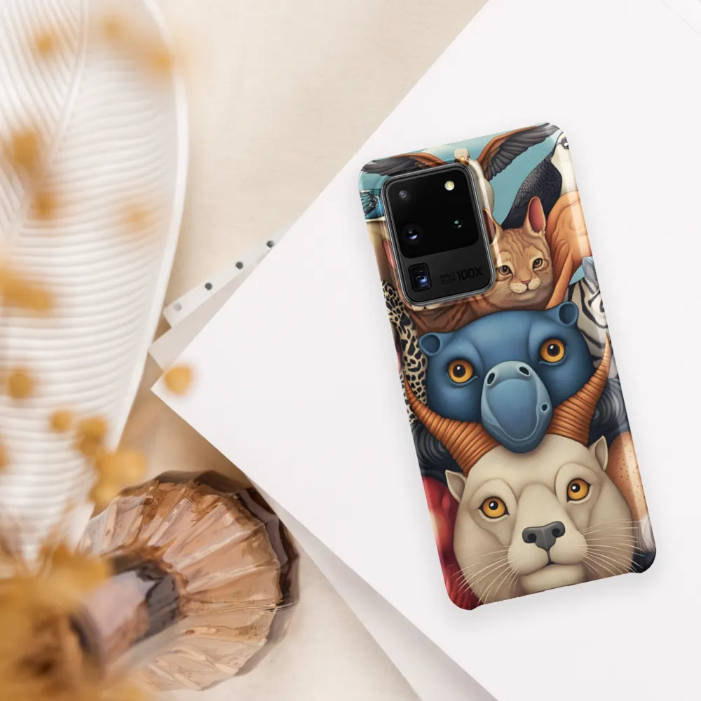 Harmonious Echoes of Wildlife | Phone Case |  S20 Ultra | Snap Case | Matte
