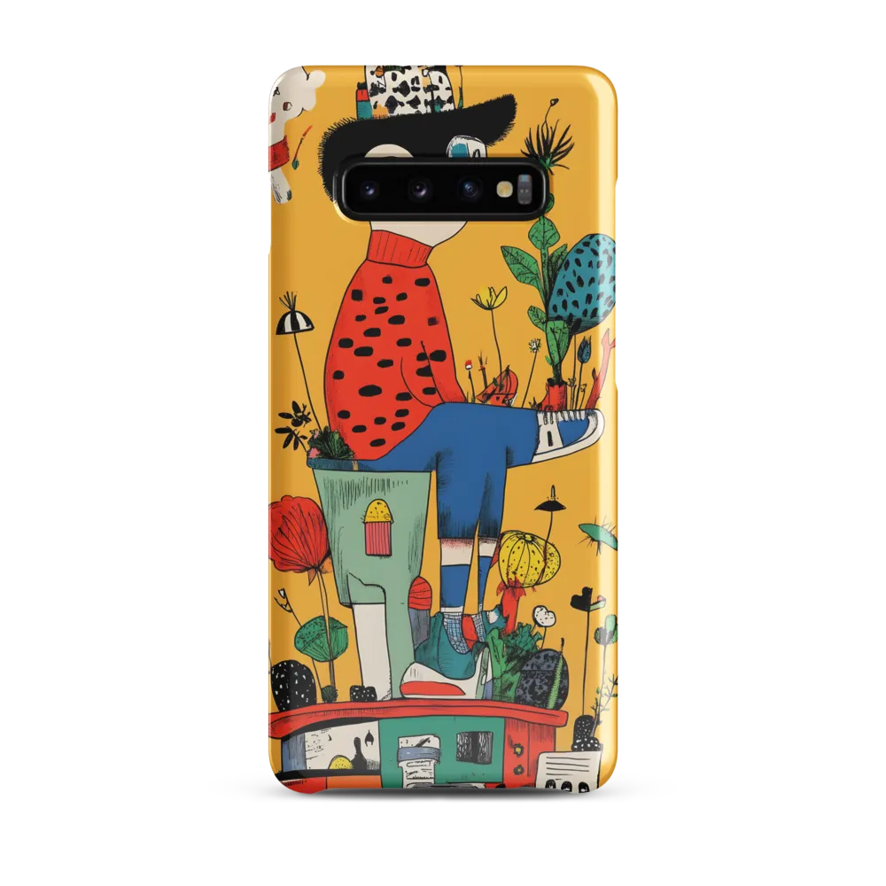 Whimsical Growth | Phone Case |  S10 Plus | Snap Case | Glossy