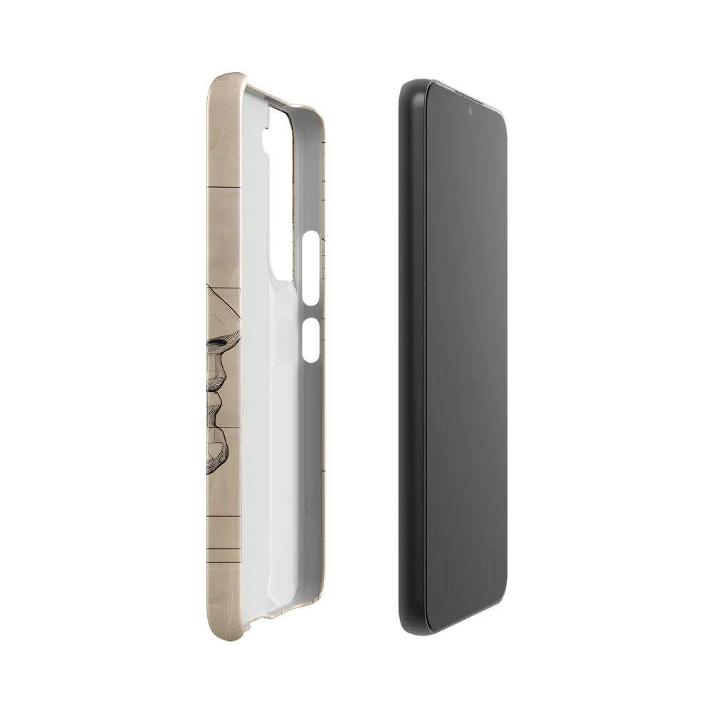Geometric Reverie | Phone Case |  S22 | Snap Case | Glossy