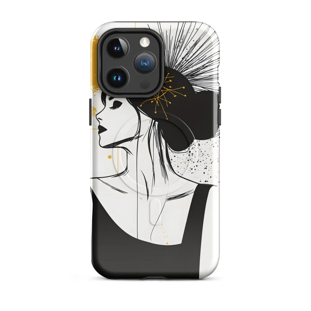 Ethereal Elegance | Phone Case |  14 Pro Max | MagSafe® Tough Case | Glossy