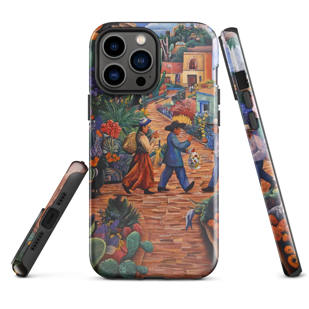 A Mosaic Journey Through Colorful Landscapes