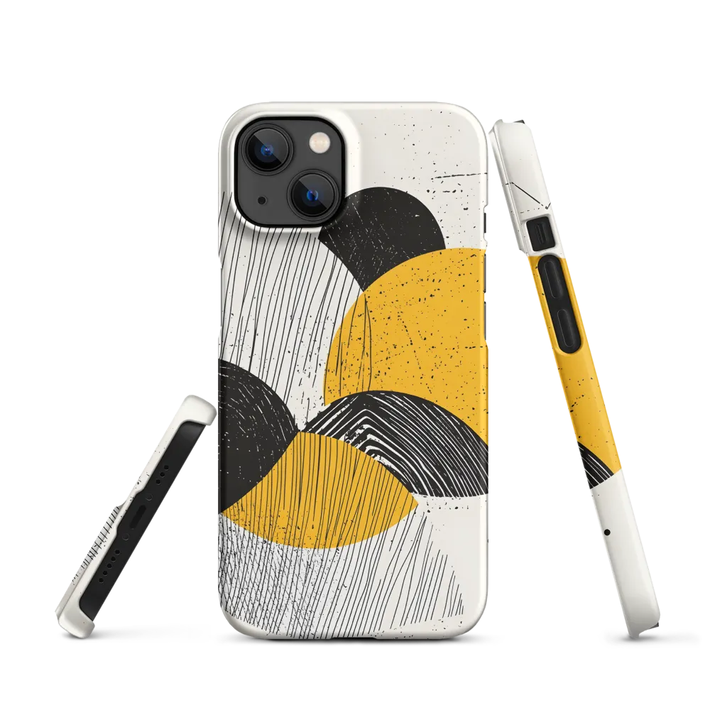 Dynamic Harmony in Black and Yellow