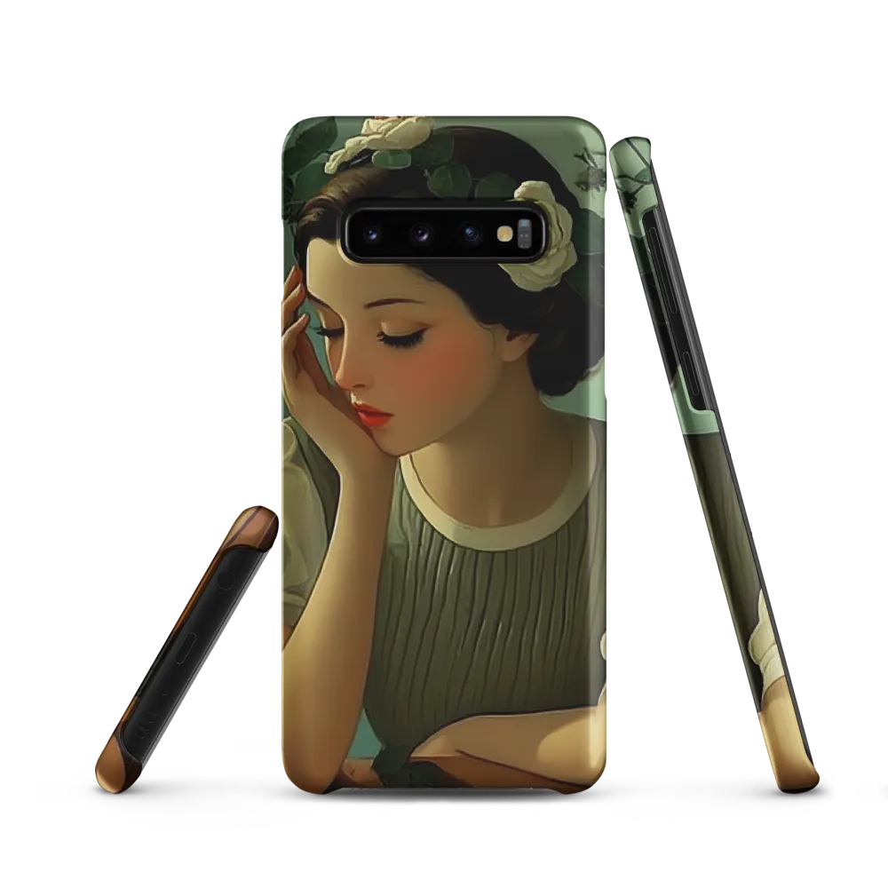 Whispers of Serenity | Phone Case |  S10 | Snap Case | Matte