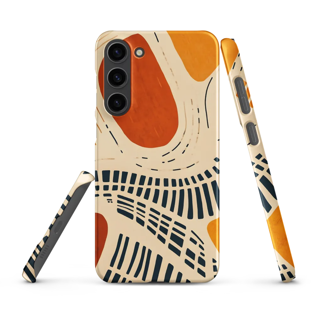 Urban Patterns in Harmony | Phone Case |  S23 Plus | Snap Case | Matte
