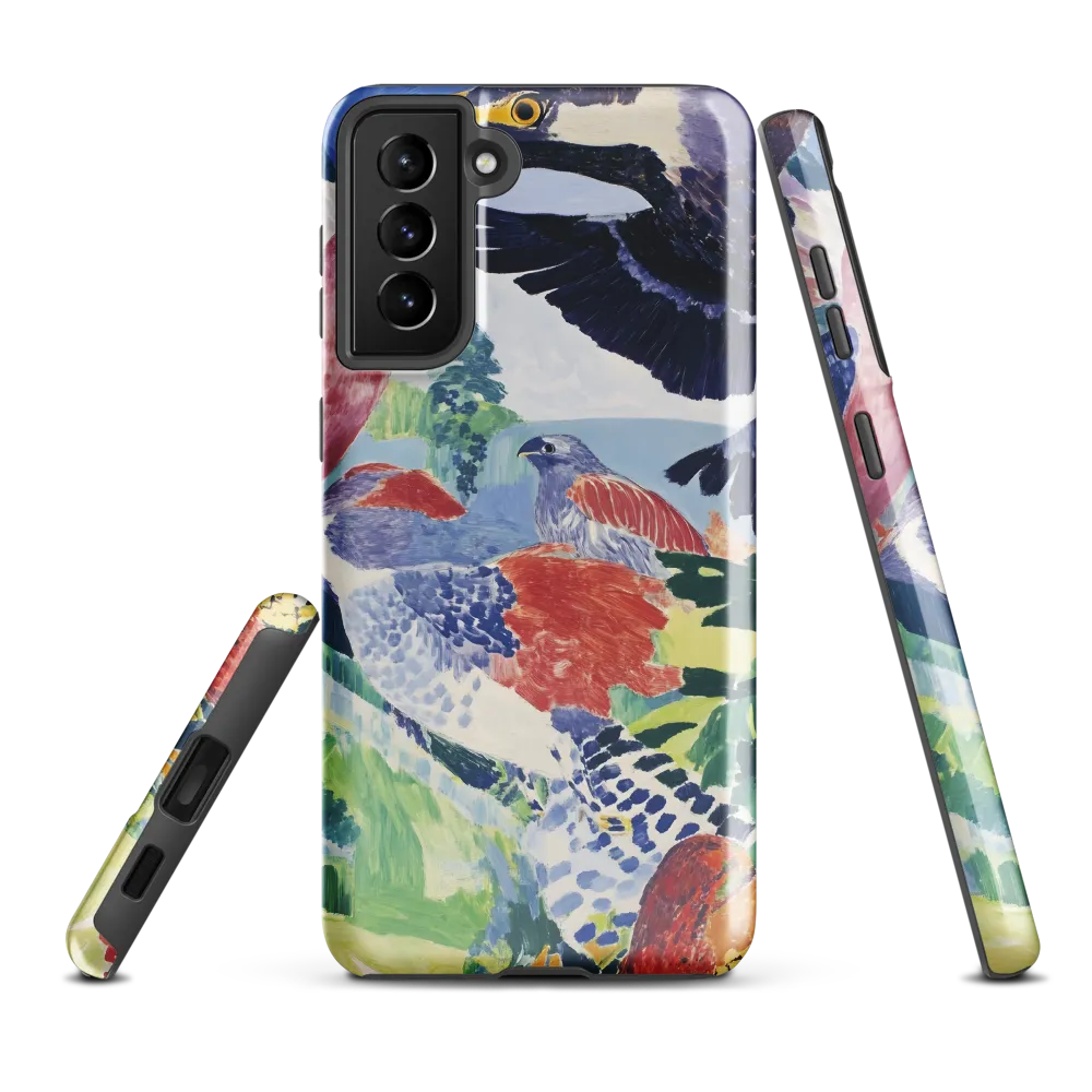 Symphony of Birds | Phone Case |  S21 Plus | Tough Case | Glossy