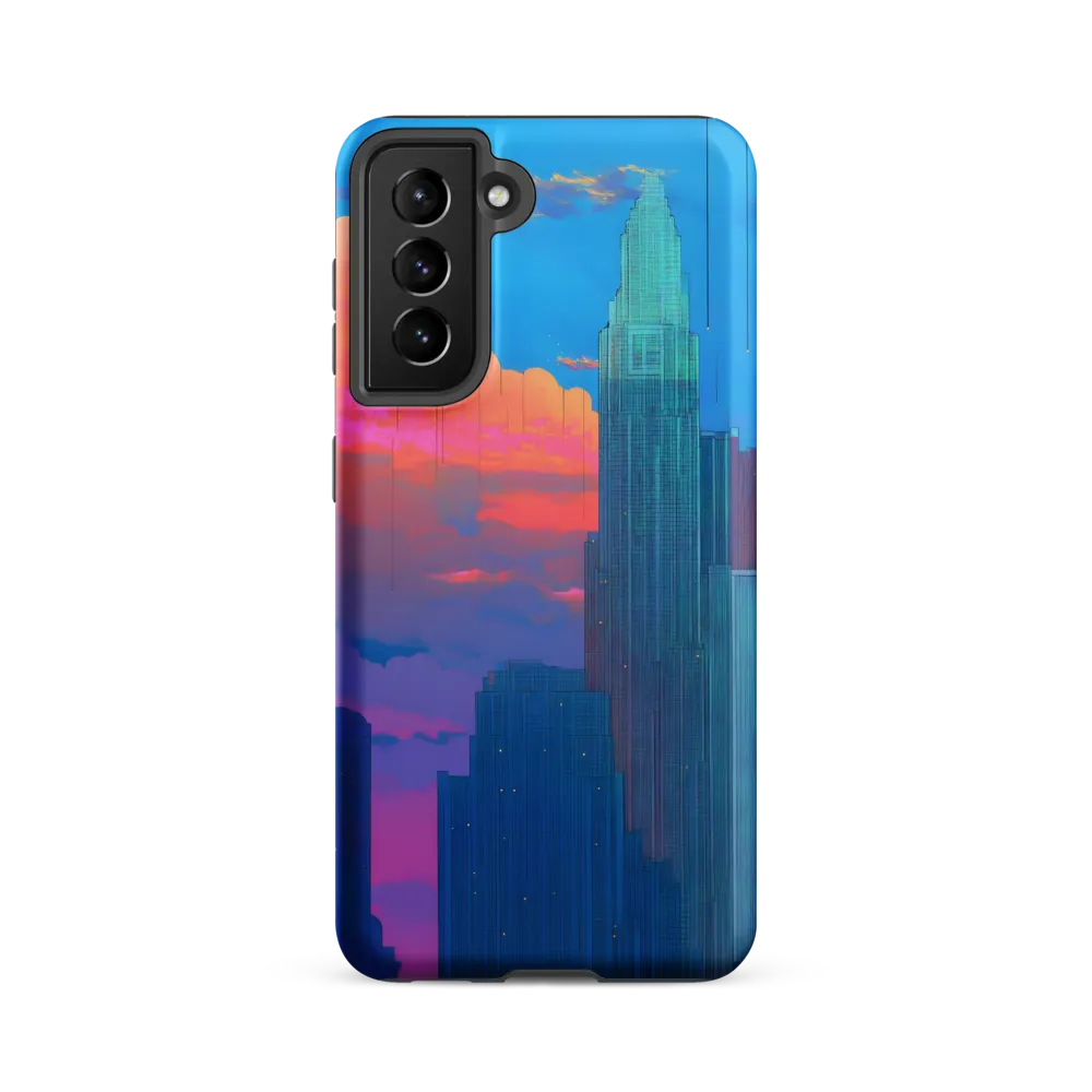 Twilight Reflections: A Digital Cityscape