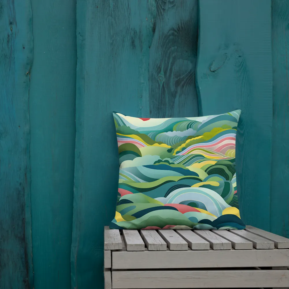 Waves of Serenity | Pillow | 18″×18″