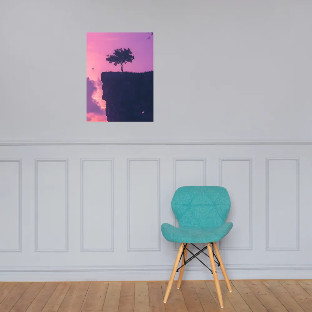 Solitude on the Edge | Poster | 18″×24″