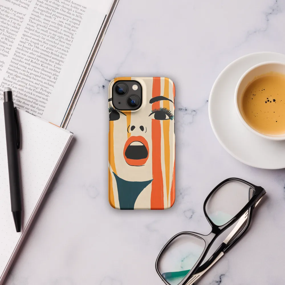 Vivid Expression | Phone Case |  13 Mini | Snap Case | Matte
