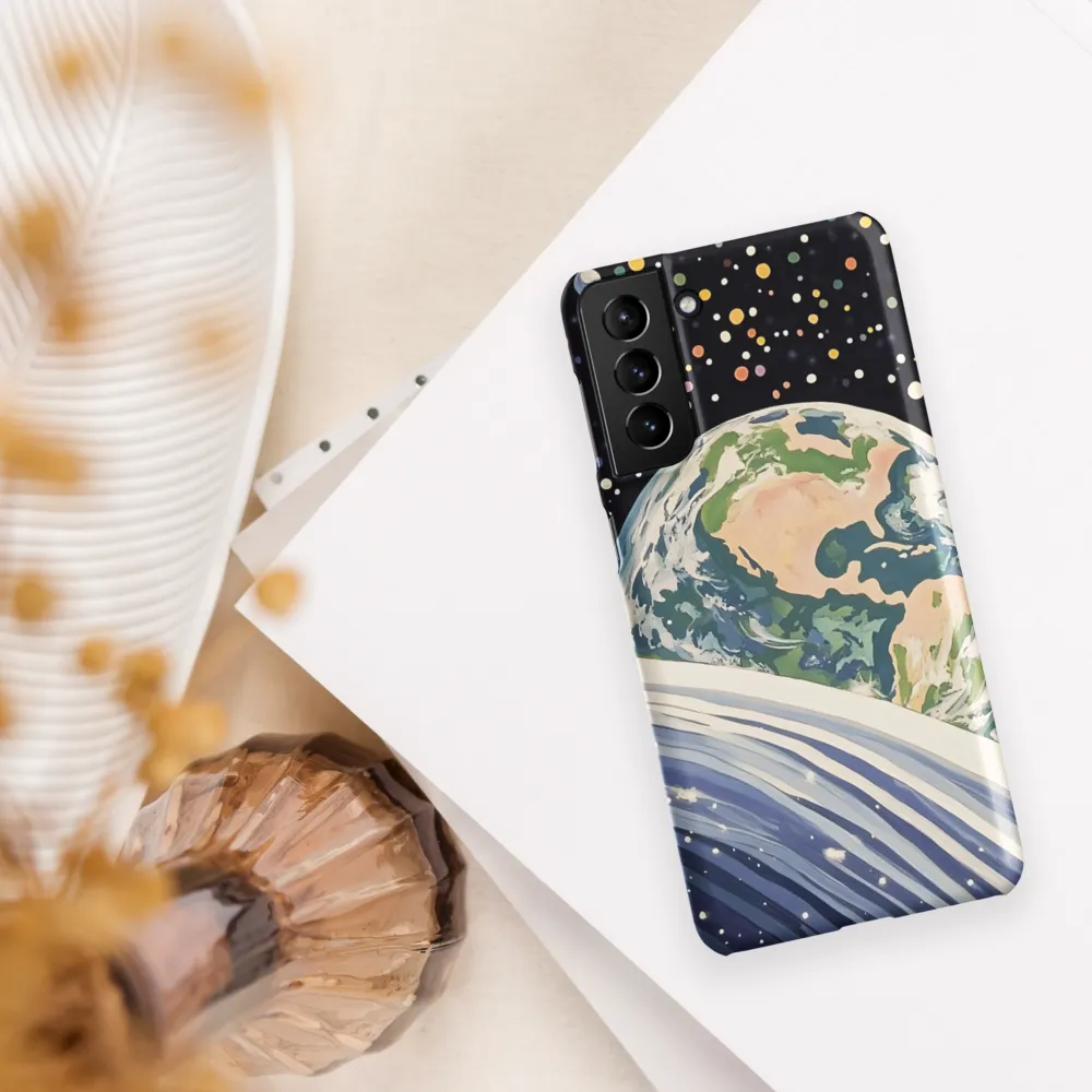 Celestial View: A Surreal Journey Through Space