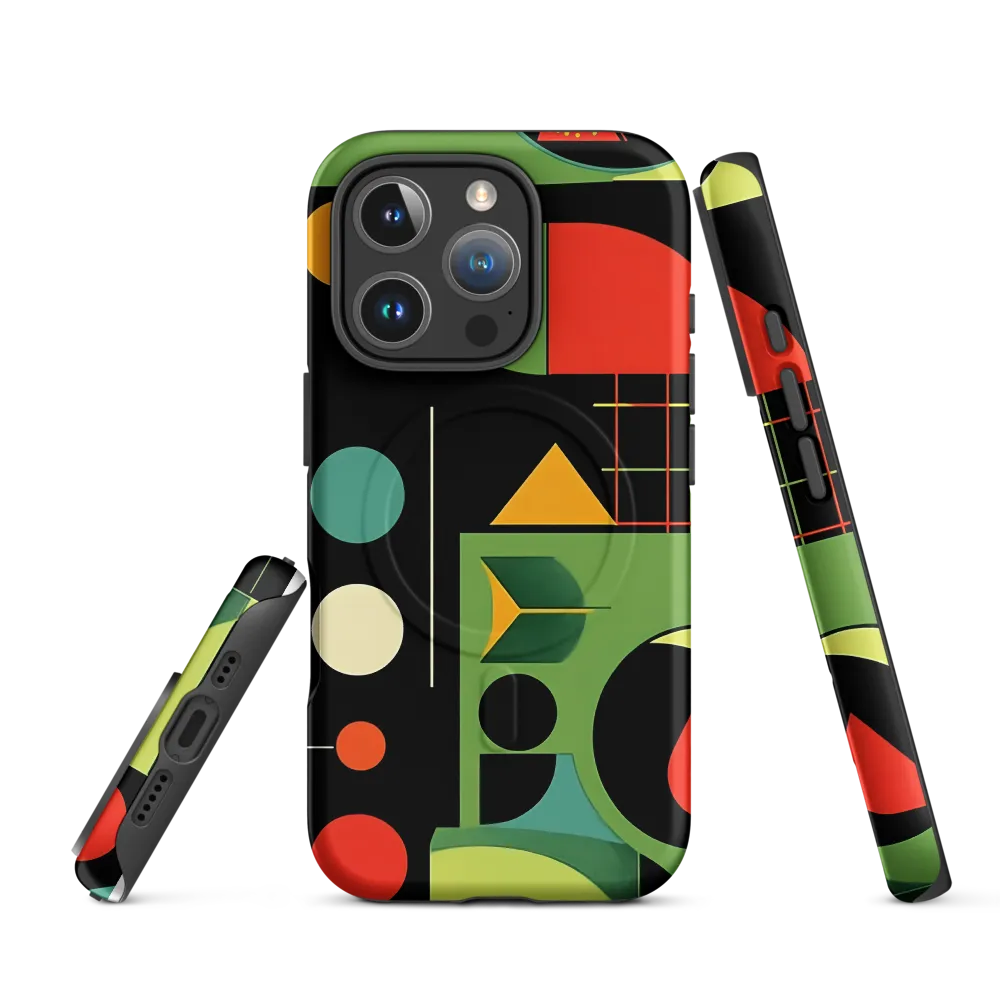 Geometric Harmony | Phone Case |  16 Pro | MagSafe® Tough Case | Matte