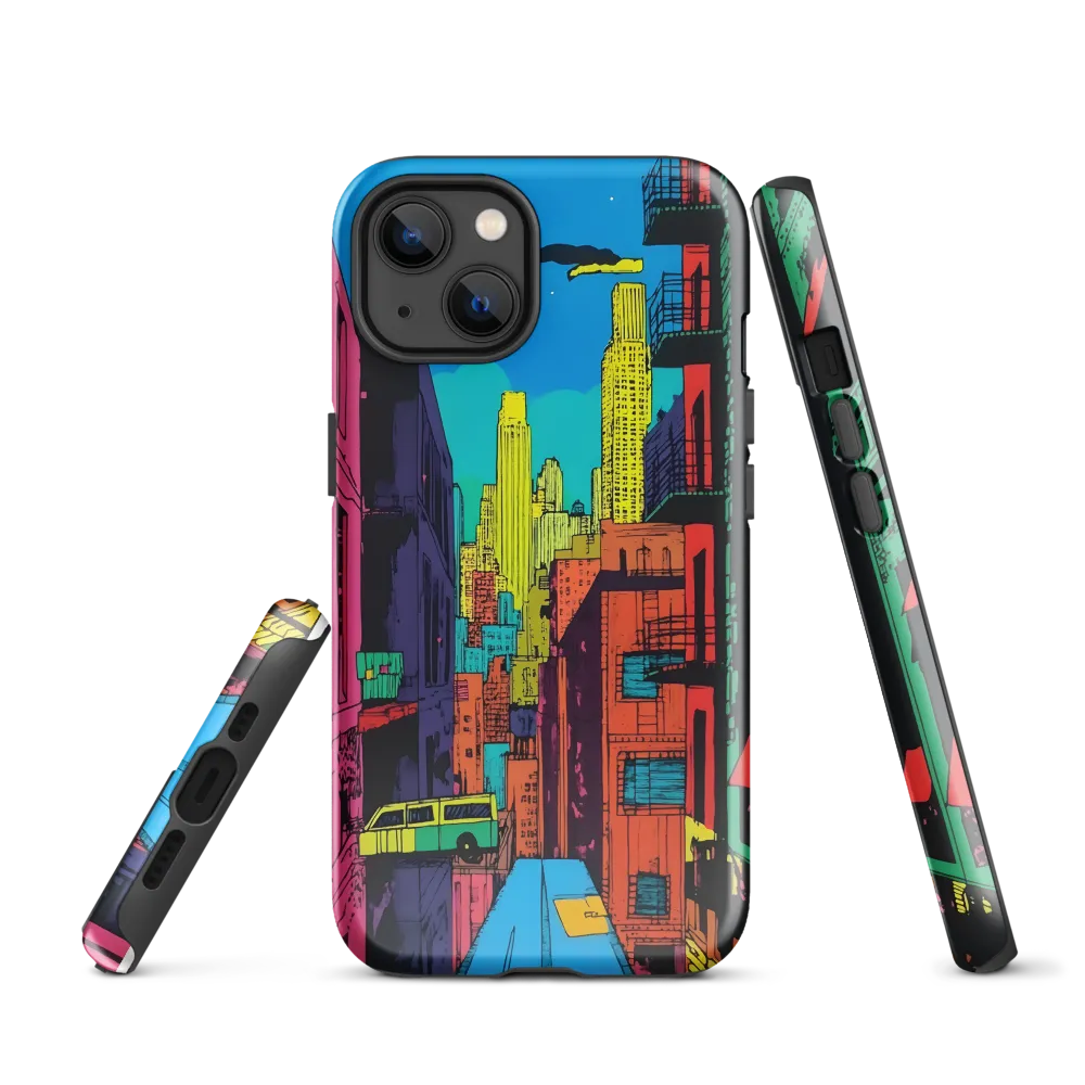 Urban Vibrance: A Pop Art Cityscape