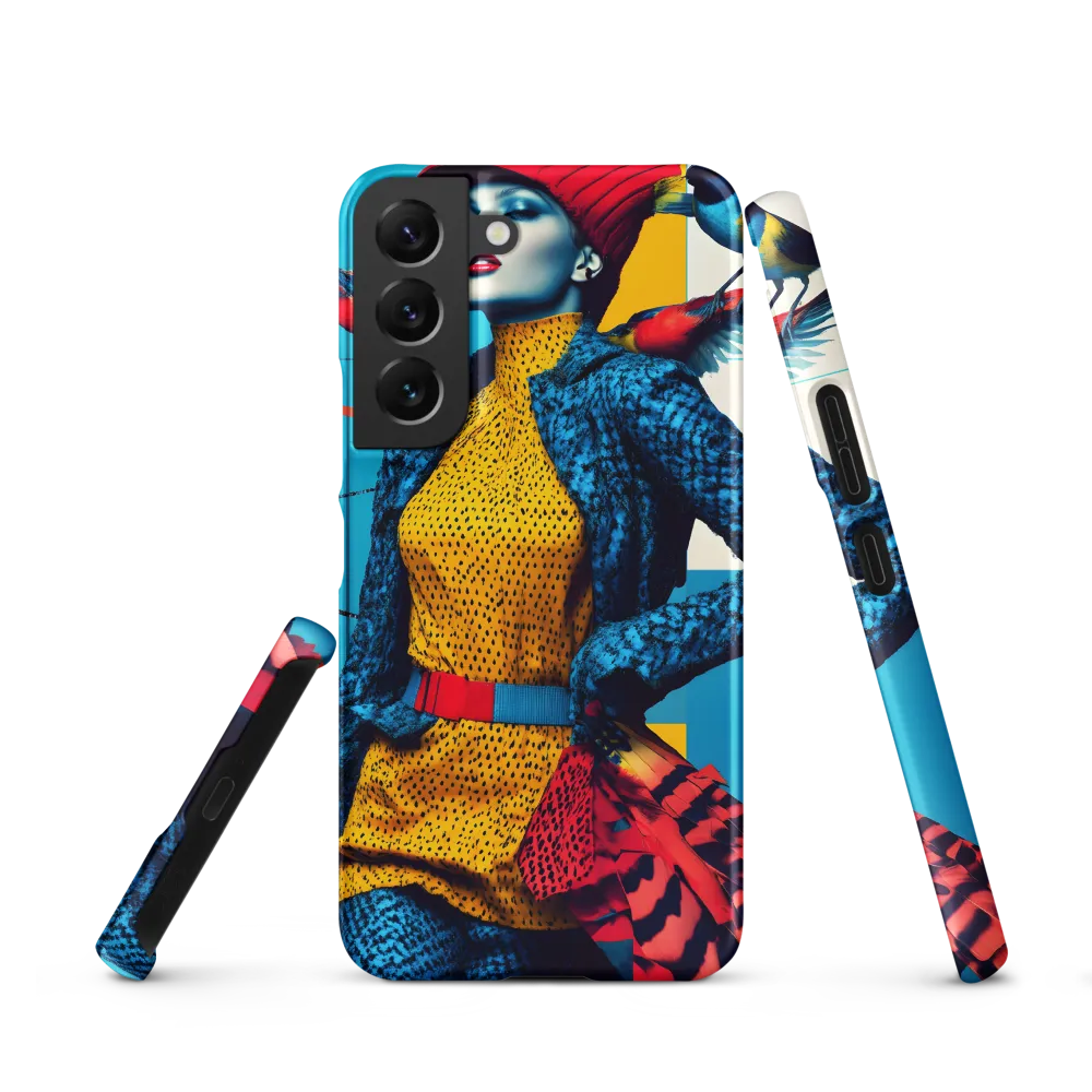 Vibrant Fusion of Nature and Fashion