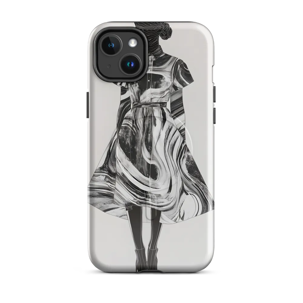 Whirls of Elegance: A Contemporary Fashion Design