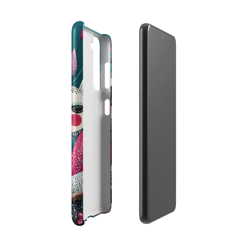 Whimsical Duo: A Celebration of Nature and Color