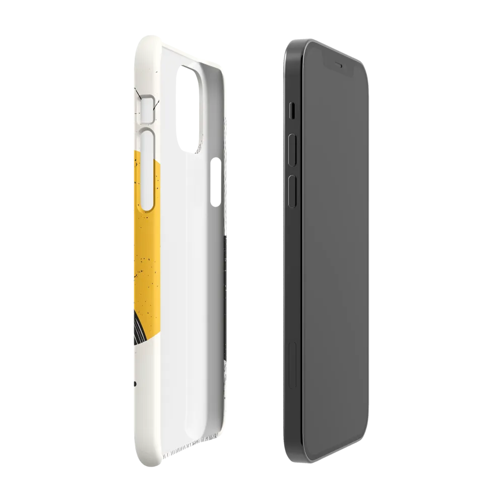 Dynamic Harmony in Black and Yellow