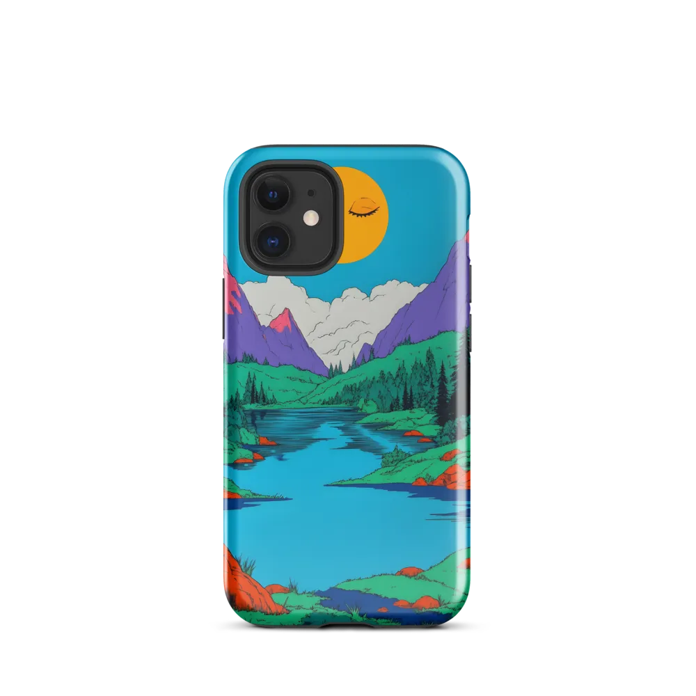 Whimsical Serenity in Vibrant Colors