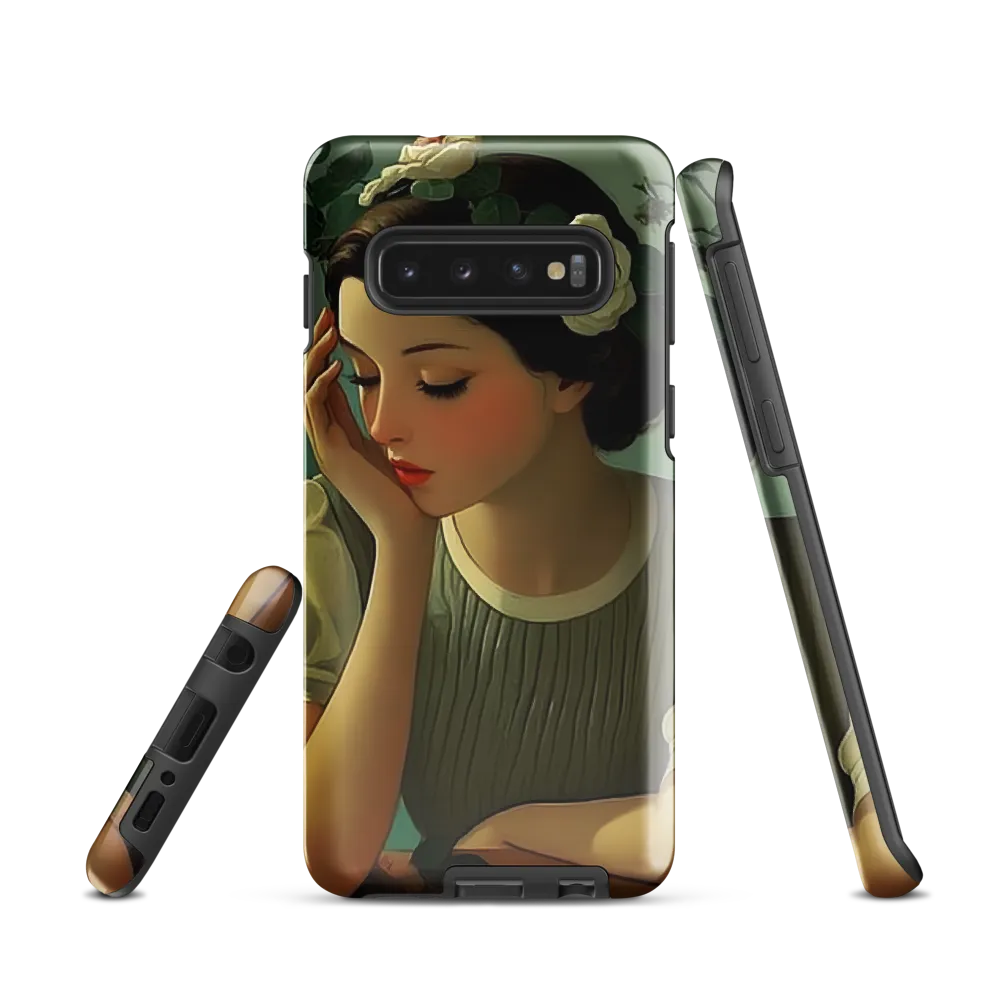 Whispers of Serenity | Phone Case |  S10 | Tough Case | Glossy
