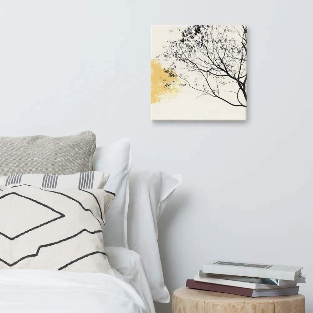 Whispers of Solitude | Canvas | 16″×16″