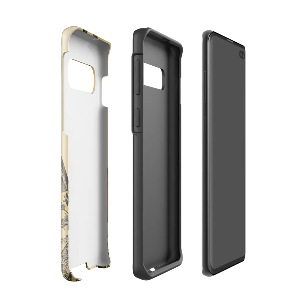 Mystical Cloak of Symbols | Phone Case |  S10 | Tough Case | Glossy