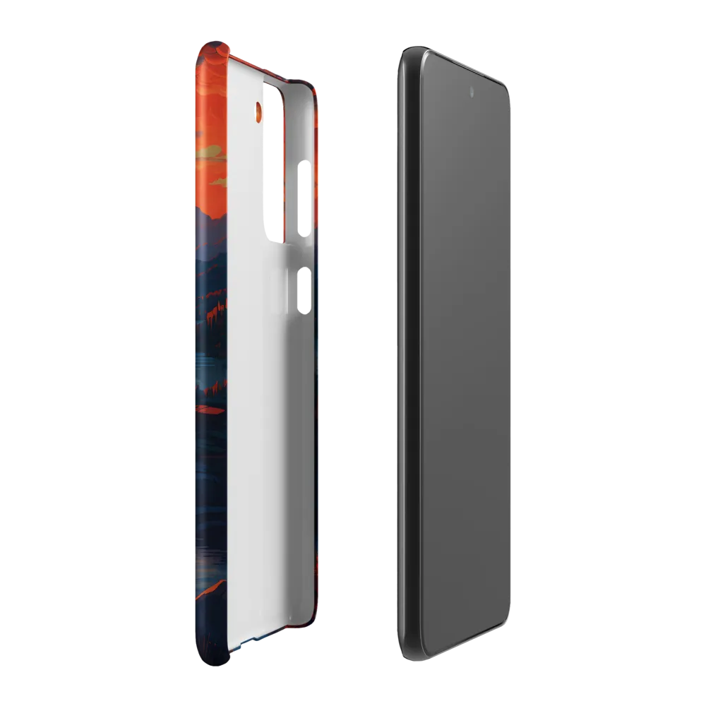 Ethereal Evening: A Digital Dusk