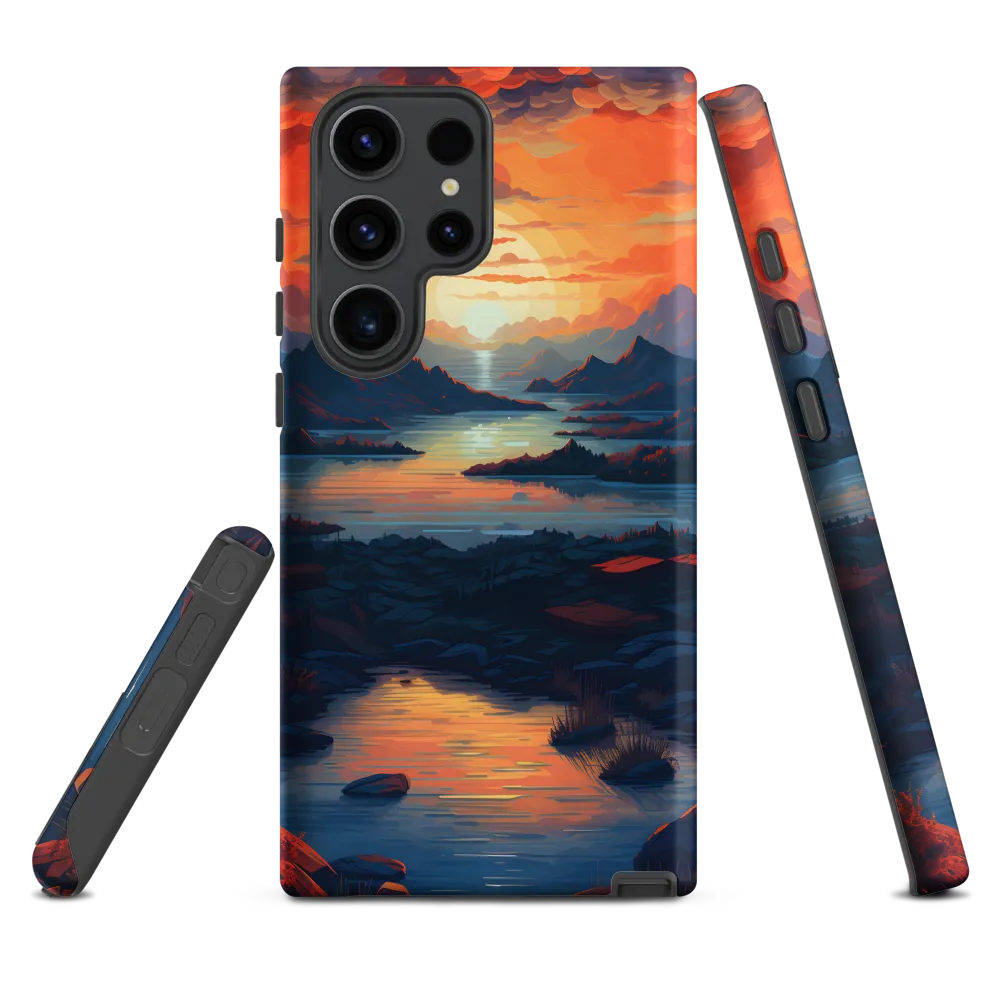 Ethereal Evening: A Digital Dusk