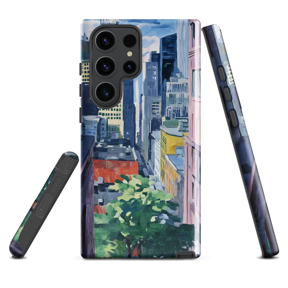 Urban Symphony: A Cityscape in Color
