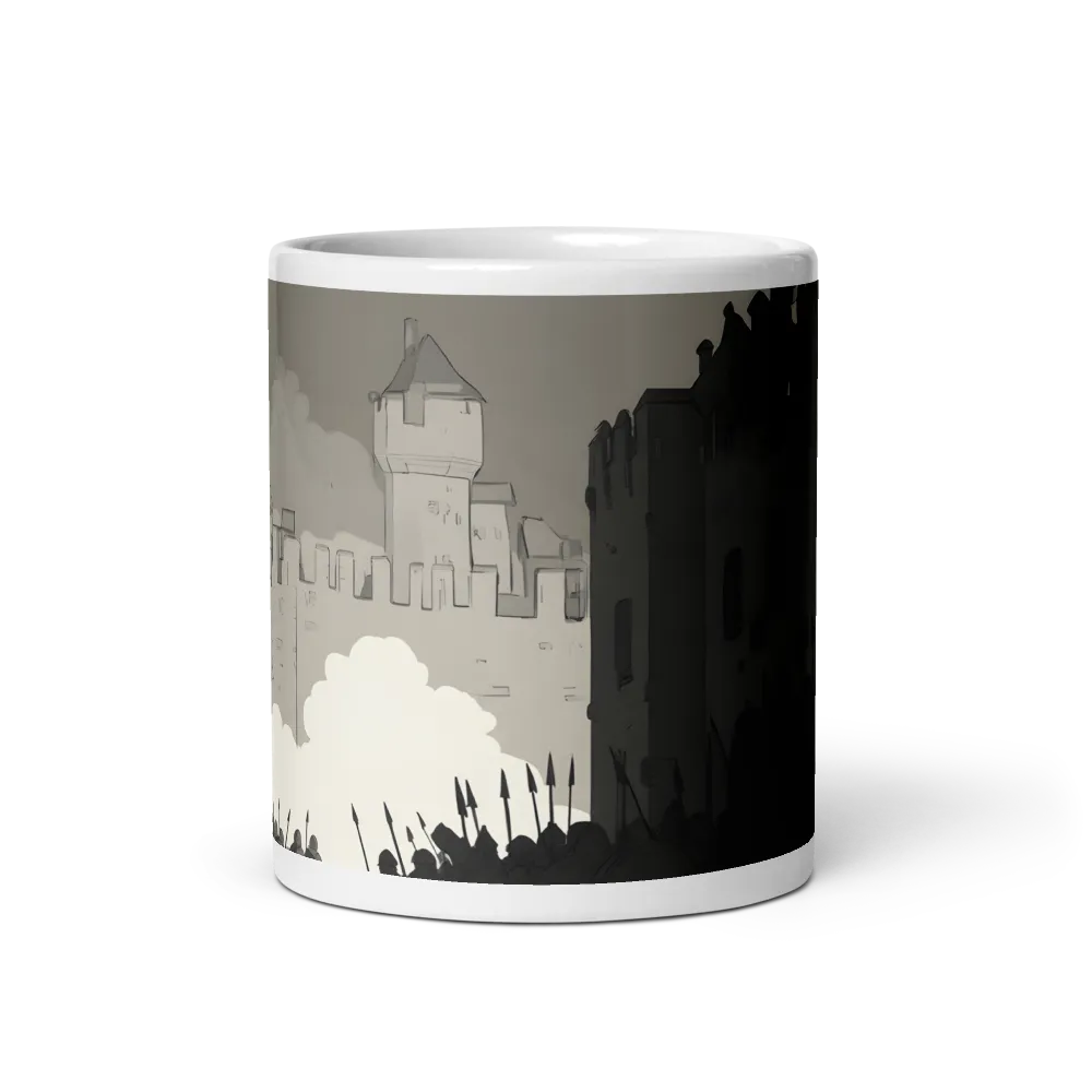 March of Valor: A Medieval Assembly | Mugs | Multiple Sizes & Colors