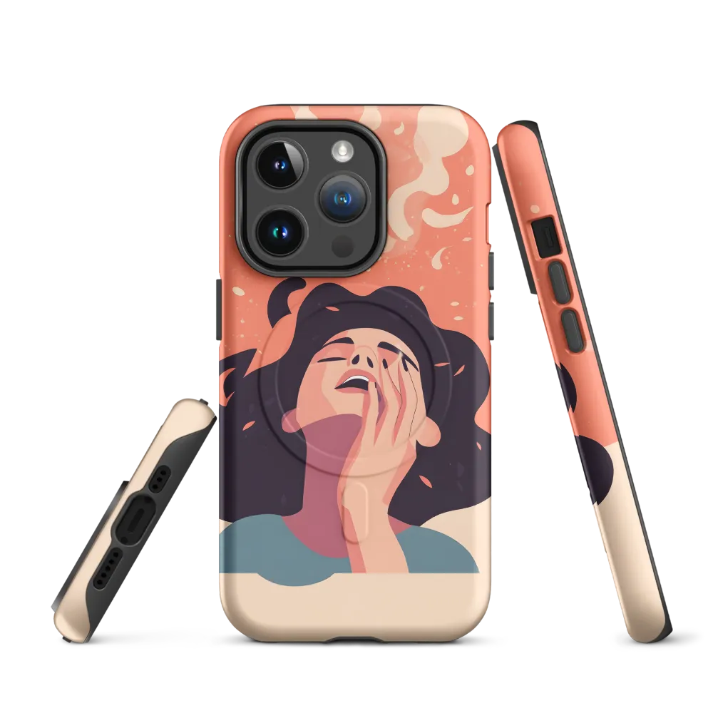 Whispers of Reflection | Phone Case |  14 Pro | MagSafe® Tough Case | Matte