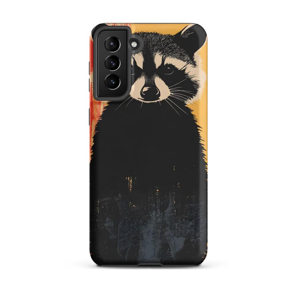 Whimsical Raccoon Portrait