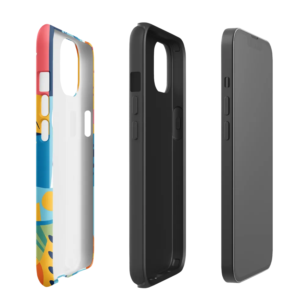 Vibrant Geometric Visage
