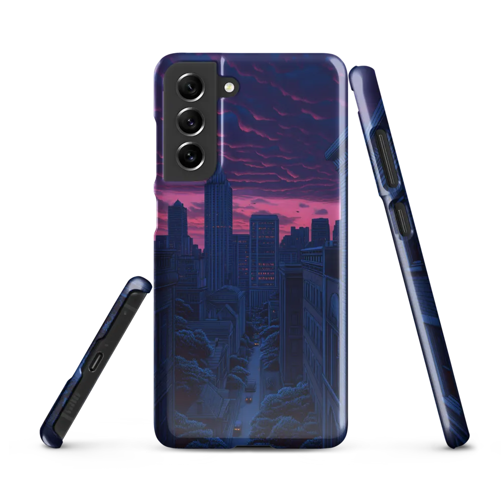 Twilight Over the City | Phone Case |  S21 FE | Snap Case | Glossy